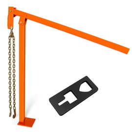 MAHOOMMAKH T-Post Puller, Fence Post Puller - Post Puller of Remove T-Posts, Wooden Fence Posts, Cement Plugs, or Small Tree Stumps