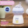 Chicco biberón Natural Feeling 250 ml azul para bebés, 1