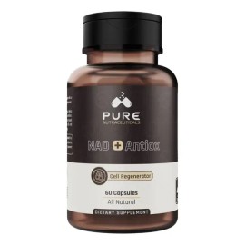 Pure Nutrition Suplemento Nad + Antiox 60 Capsulas
