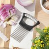 Onion Slicer, Mumulo Stainless Steel Onion Cutter for Slicing and