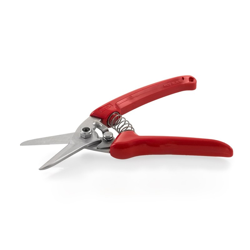 Professional Scissors for Thermoplastic Rail Material (Red)