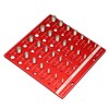 Nut and Bolt Thread Checker 28 Holes Wall Mount Inch