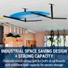 MyGift Set of 2 Garage Ceiling Mounted Industrial Metal SUP