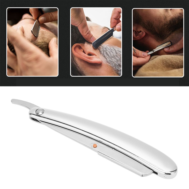 Straight Edge Razors Ergonomics Durable Stable Straight Razors Shaving Kit