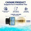 Cadane 2 Packs Citrus Bergamot Extract Capsules with Berberine, Olive,