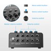 Moukey Audio Mixer, DC 5V, 8 Stereo Ultra, Low Noise
