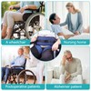 Non-Slip Anti-Fall Wheelchair Seatbelt, Wheelchair Harness Belt System for Disable