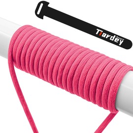 Tiardey PPF-043 Paracord 4mm 100ft (31m) 7 Core Strand,Tear-resistant,Nylon Cord,Mil Spec Type III Paracord,Holds up to 250kg for Outdoor Survival Camping