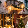 Luminous Star 3D Christmas Star, Illuminated, 45 cm LED Christmas