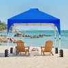 Yaheetech 6.6x6.6 Pop Up Canopy Tent with Vent, Easy Set