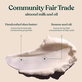 The Body Shop Almond Milk & Honey - Cremas Corporales (Almendra, Miel, Piel Seca, Piel Sensible, Hidratante, Calmante, 200 ml, Cazuela, 48 H)