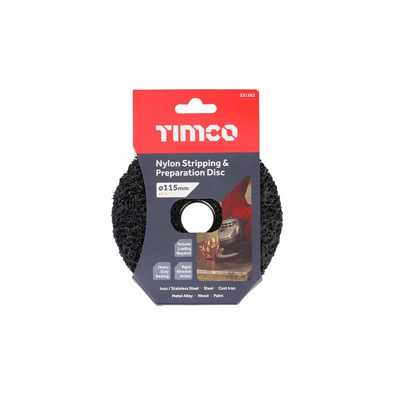 TIMCO Nylon Stripping & Preparation Disc - 115 x 22.23