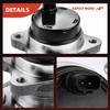 A-Premium 2 x Rear Wheel Bearing and Hub Assembly with