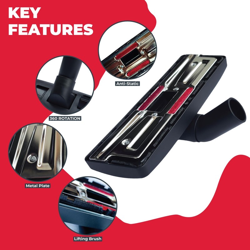 XIMOGO 32mm Premium Henry Hoover Head Replacement - Universal Vacuum