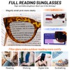 MARE AZZURO Cat Eye Reader Sunglasses Women Outdoor Reading Glasses