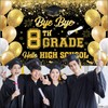 XIEXIEYOU Bye Bye 8TH Grade Hello High School Backdrop Large
