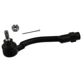 febi bilstein 41933 Tie Rod End with castle nut and cotter pin, pack of one