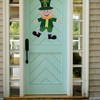 Greenbrier Saint Patricks Day Decor - Jointed Felt Leprechaun Hanging