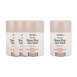 SuM37 Sun Away Water Fair Cooling Sun Stick Back Me Pack 14g 4pcs / 숨37 선 어웨이 워터 페어 쿨링 선스틱 역메팩 14g 4개