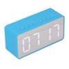 Alarm Clock Blue HD Mirror 2 in 1 Smart LED