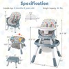 HONEY JOY 16-in-1 Baby High Chair, Convertible Highchair for Babies
