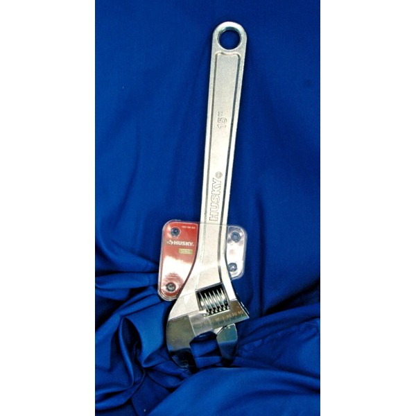 Husky Brand New 15 in. Husky Adjustable Wrench. Brand New