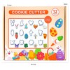 Elegauit Stainless Steel Animal Shape Cookie Cutter Set Large Baking