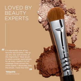 SIGMA Beauty Eye Shading Brush - E55 Black-Chrome Brush Women 1 Pc