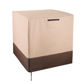 Little World Air Conditioner Cover for Outside Unit, American Standard Furniture Central Outdoor Vent Full Universal Veranda Winter AC Cover 36x36x39 Inch, Square Stitching Color
