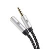 Cable Matters 2-Pack Headset Extension Cable - 6ft, TRRS with