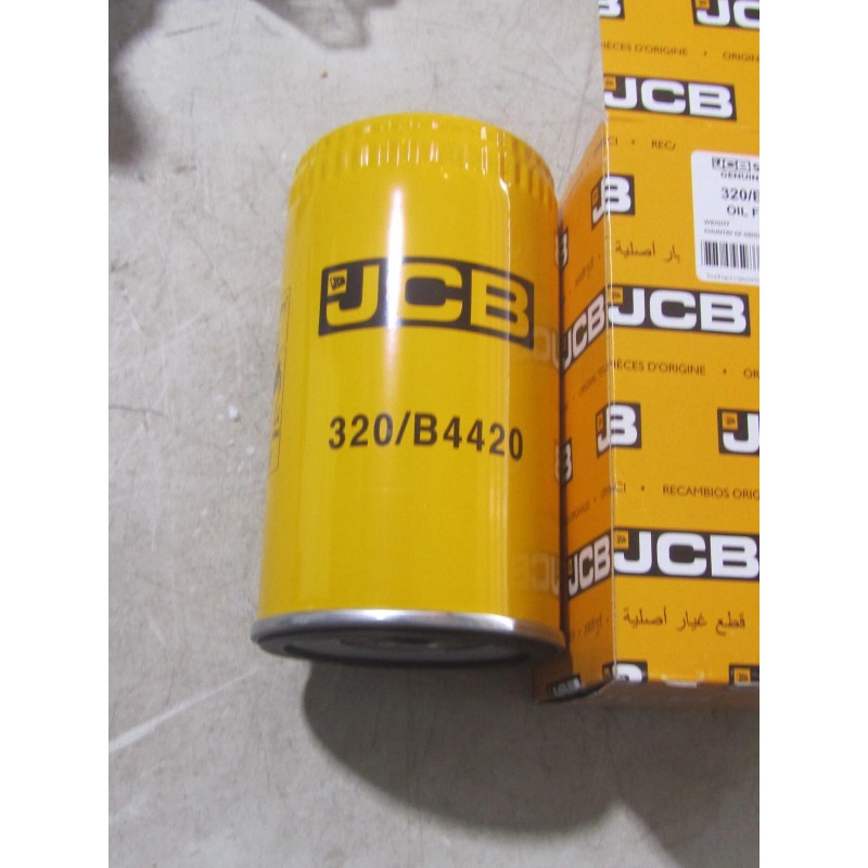 JCB NEW GENUINE OEM JCB Oil Filter 320/B4420