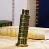 SCSpecial Metallic Leaning Tower of Pisa Statue 6 Inch Souvenir