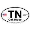 US Decal, Inc. Oak Ridge, Tennessee Oval Sticker