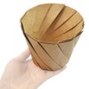Artnap Disposable Tableware, Brown, 4.9 x 3.3 x 3.9 inches