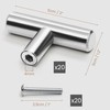 BELLE VOUS Kitchen Cupboard Handles (20 Pack) - 50mm T-Bar