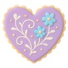 Fluted Heart 4 Inch Cookie Cutter from The Cookie Cutter