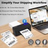 Bluetooth 4x6 Label Printer, Wireless Shipping Printer for Mac, Windows,