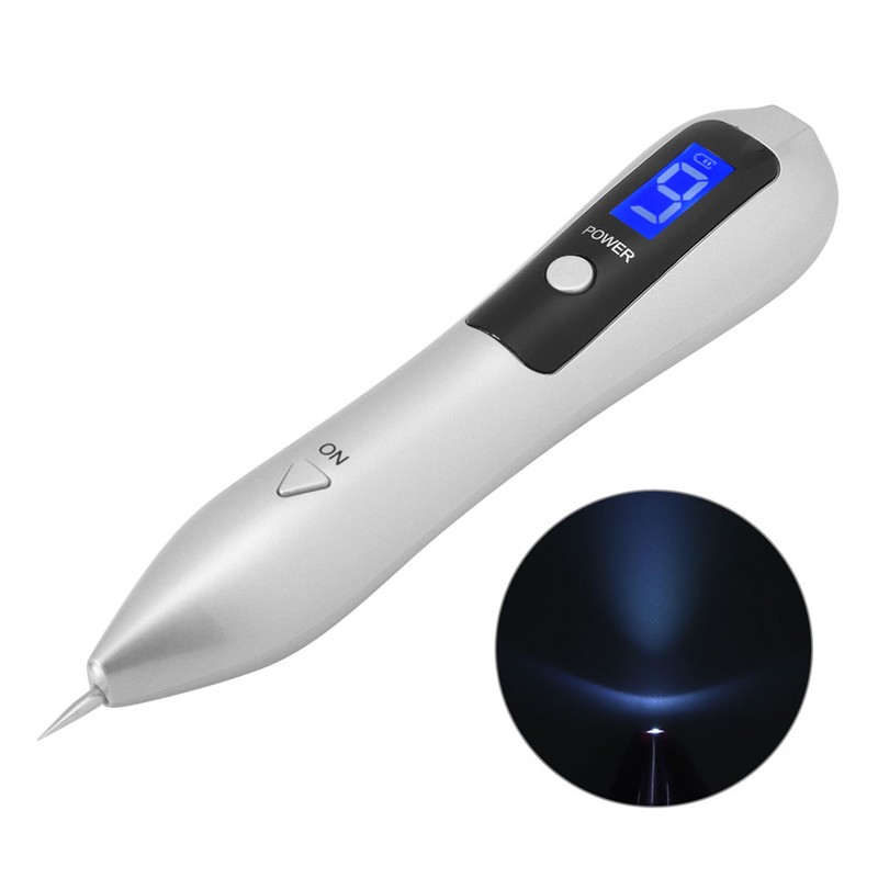 USB LED Freckle Skin Spots Mole Removal Pen Beauty Skin