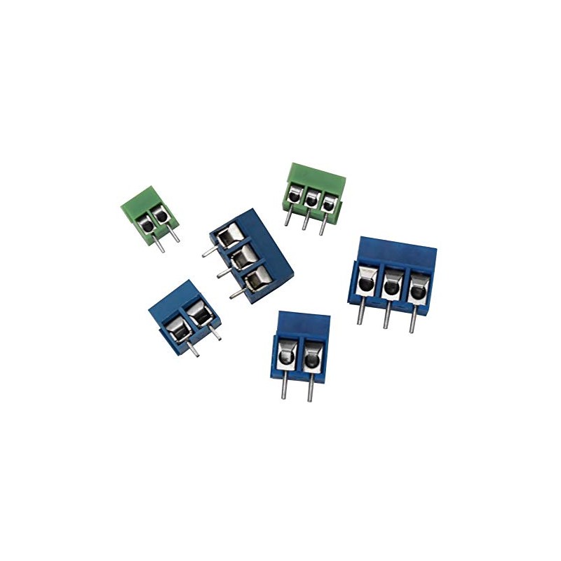 50 x Print Terminals RM 3.5 mm 3-Pin Connection Terminals