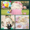 SDOTPMT Diameter 2 m Light Beige Round Background Lid Solid