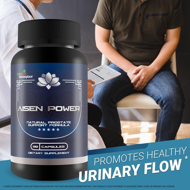  Aisen Power Supplement - Male Prostate Support Supplement -