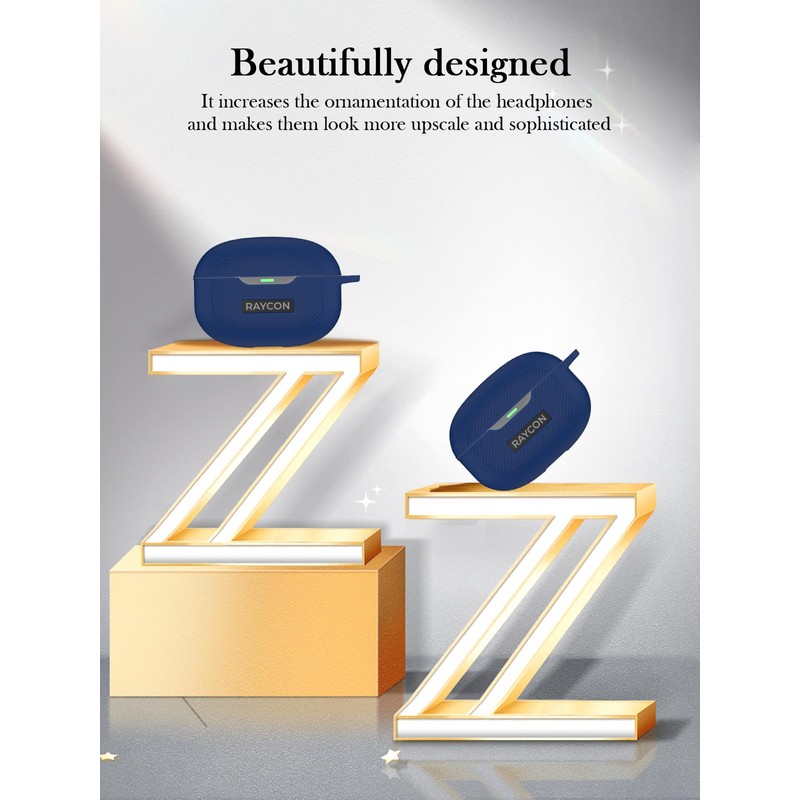 Case for Raycon Everyday Earbuds,Soft Protective,BOVUGAC Silicone Case Cover for