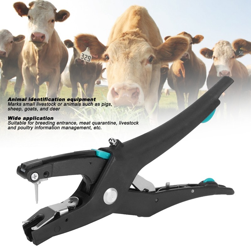 Ear Tag Plier Rebound Livestock Marking Accessory Tool for Pigs