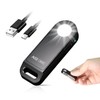 Brinyte A02 Keychain Flashlight Rechargeable 125 Lumens Mini LED Pocket