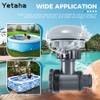 Yetaha Swimming Pool Inlet Outlet Strainer Attachment, Inlet Filter Kits