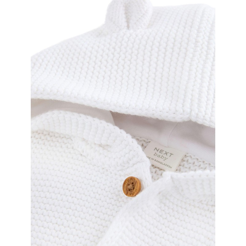 NEXT Baby Cardigan, White