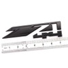 Z71 4x4 Badge Emblems 2-Piece in Matt Black for 2007-2020