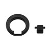 Zerniple Solid Aluminum Alloy Flush Ring Pull Cupboard Handle Invisible