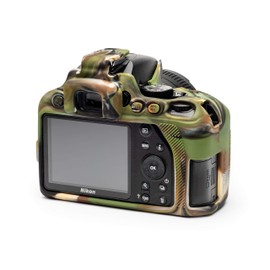 easyCover Silicone Camera Protection Cover for Nikon D3500, Camouflage