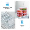 KOMUEE 10 Pack Glass Food Storage Containers, Meal Prep Containers